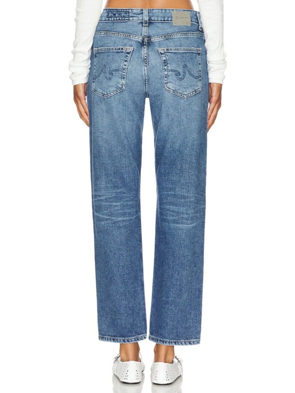 NWT Adriano Goldschmied AG Ex-Boyfriend Slim in 16 Years Hudson Slouchy Jeans 28 - Picture 4 of 11